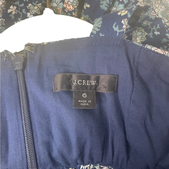 J. Crew Gathered Cotton-Poplin
Paisley Maxi Dress Size 6 nwot - Picture 6 of 12